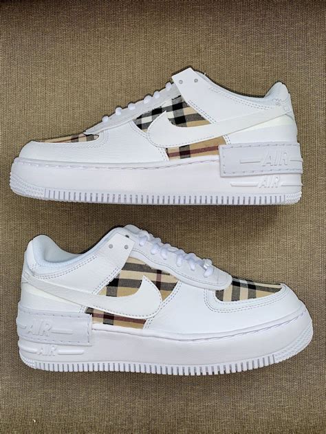 white burberry af1 shadow|Nike Air Force 1 Shadow Women's Shoes.